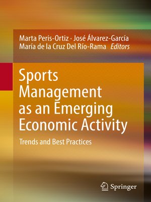 cover image of Sports Management as an Emerging Economic Activity